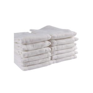 Couches en gaze de coton blanche ultra douce pour bébé - Product Image 4