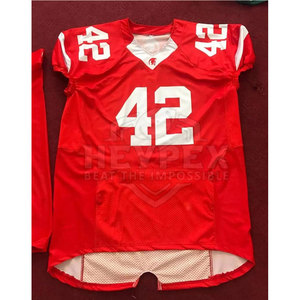 Camiseta de fútbol americano hecha a medida, transpirable, con mangas cortas, nombre y número personalizados, novedad de 2025 - Product Image 6