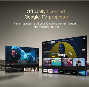 Nuevo Proyector Inteligente con Google TV y IA Portátil, Wifi, BT, Enfoque Automático, 4K, Proyector Inteligente para Películas, Teléfono, Juegos Inalámbricos - Product Image 2