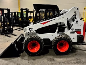 รถตักล้อยางแบบสกิดสเตียร์ S570 Bobcaatts T770 ได้รับการรับรองมาตรฐาน EPA รถตักดินแบบตีนตะขาบ เครื่องยนต์ดีเซล รถตักขนาดเล็กสำหรับงานหนัก เหมาะสำหรับงานก่อสร้าง - Product Image 4