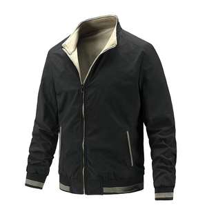 Veste décontractée coupe-vent imperméable réversible double face style de rue pour hommes - Product Image 1