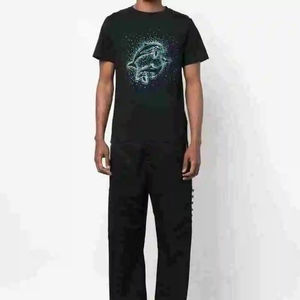 T-shirts d'été de transfert de strass personnalisés de haute qualité pour hommes T-shirt en strass - Product Image 2