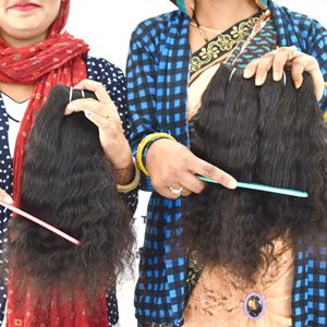 Extensions de cheveux Remy de Temple indien doux soyeux couleur noire cheveux bouclés naturels de haute qualité cheveux humains donneur unique fournis - Product Image 6