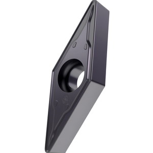 Inserto de herramienta de torneado giratorio ISO VBMT 160404E-FM2T9325 D.4.4mm con recubrimiento MT-CVD para PU 10 indexable - Product Image 2