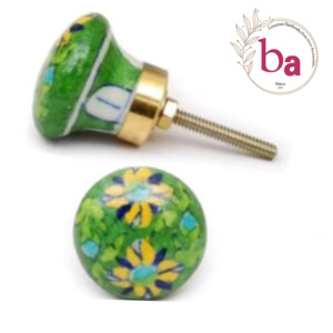 Tiradores de pomos de cerámica para armario de porcelana moderna [CK 341] Calidad garantizada para uso en el baño y el armario de cocina - Product Image 1