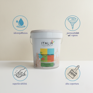 Pintura a Base de Agua Acrílica-Siloxano Anti-Moho Mediterraneo Ponente, Formato de 4 Litros, Paquete de 1 - Product Image 4