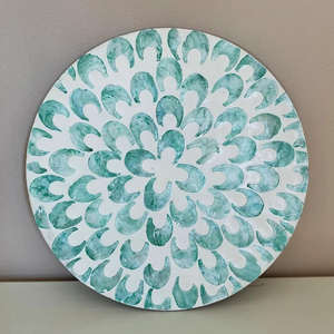 Plato Decorativo de Alta Calidad, Hecho a Mano, Ecológico, de Nácar, de 5 mm de Grosor, Tamaño Personalizado, para Mesa de Comedor de Lujo - Product Image 4