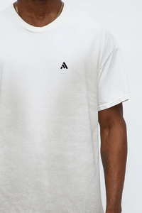 Camiseta de 200 g/m² para Hombre, 100% Algodón, Hombros Caídos, Camiseta Lisa para Hombre, Estilo Urbano - Product Image 3