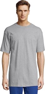 เสื้อยืดสำหรับผู้ชายทรงโอเวอร์ไซส์พิมพ์ลายแบบถักระบายอากาศได้สำหรับการโฆษณายามว่างพิมพ์ลายโอเวอร์ไซส์แบบกำหนดเองได้ - Product Image 5