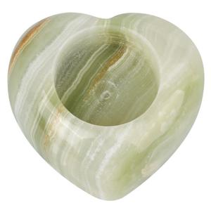 Creative heart-shaped Marble Candle Holders craft for decoration - Product Image 6