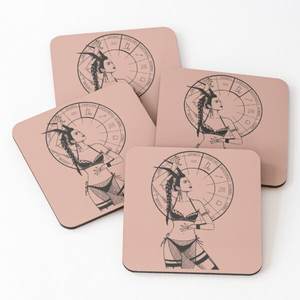 Sous-verre en liège dégradé par sublimation de qualité supérieure plateau de dessous de verre en liège imprimé prix attractif nouveau type conception personnalisée produit à la mode - Product Image 4