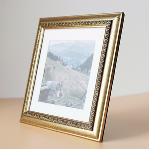 Nhà Máy Bán Hàng Trực Tiếp Khung Cổ <span class=keywords><strong>Baroque</strong></span> Vàng Mini Nhựa Cổ Điển Hình Ảnh Khung - Product Image 4