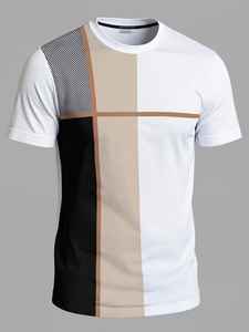2026 Best Premium Summer T-<b>Shirt</b> Custom Sublimation Regular Fit T-<b>Shirt</b> <b>For</b> <b>Men</b> Casual Outdoor <b>Party</b> Wear 100% Cotton Wear - Product Image 3