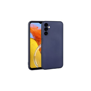Coque de protection souple en silicone SAFA Premier pour Samsung Galaxy M14 Netzy Bleu foncé Luxe Transparent Étui de téléphone portable - Product Image 1