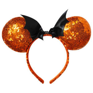 Accesorios para el Cabello de Mickey y Minnie Mouse, Diademas con Lentejuelas, Lazo de Murciélago, 150 Unidades, Venta al por Mayor, Envío Gratis, Colección con Licencia HER - Product Image 1