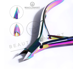 Cortadora de uñas con logotipo personalizado, precio competitivo, respetuosa con el medio ambiente, concepto de belleza de acero inoxidable, cortaúñas, Pakistán para uso con los dedos - Product Image 2