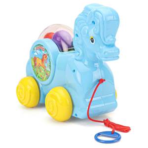 Jouet cheval musical ANAND pour enfants, jouet préféré des jeunes - Product Image 1
