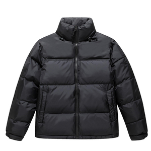 Noir Puffer Vestes Bubble Puffer Manteau Veste pour Hommes Haute Qualité Puffer Down Vestes Temps Froid Hiver Casual Tricoté - Product Image 6