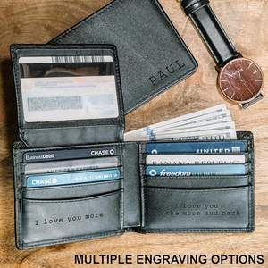 Cartera de cuero PU genuino de nueva moda para hombre, diseño corto ligero con cierre plegable, gran oferta - Product Image 2