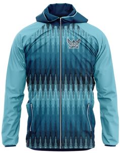 Chaquetas impermeables de lona transpirable de alta calidad para hombre, ropa de invierno, cortavientos, estilo callejero, chaqueta transpirable para exteriores, logotipo frontal - Product Image 6