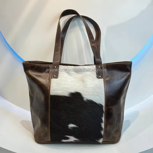 Handbags Manufacturer Wholesale Fashion Vintage High Quality Large Capacity Genuine Leather Shoulder <b>Tote</b> <b>Bag</b> for Women - Product Image 4