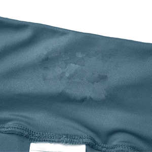 Pantalones cortos de verano para correr para mujer, pantalones cortos de cintura alta con logotipo personalizado, logotipo bordado Beige polar de algodón, diseño de Bermudas en blanco liso - Product Image 6