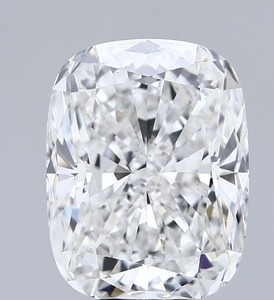 Coussin modifié 5.01 CT F VS1 Lab Grown Diamond - Product Image 1
