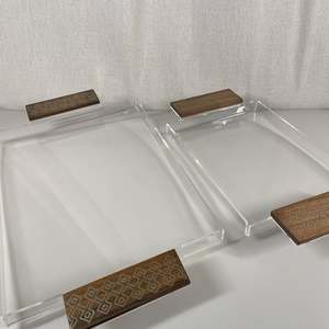 Bandeja de Servicio Multiusos Moderna con Incrustaciones de Madreperla y Caligrafía Árabe, para Chocolates, Frutos Secos, Eid, Ramadán, Sala de Estar, Baño - Product Image 6