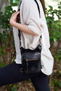 Paquete de cuero Drop Leg Bag para hombres mujeres cinturón Bum Bag multiusos motocicleta bicicleta deportes al aire libre - Product Image 4