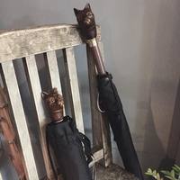 Parapluie pliant personnalisé de 21/23 pouces, parapluie design avec logo, parapluie à manche en bois avec animal du zodiaque, ensemble cadeau pour les voyages d'affaires