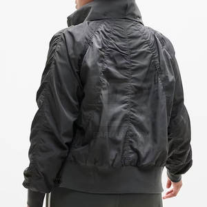 Blousons d'aviateur pour femmes de couleur personnalisée vêtements de mode blousons d'aviateur pour femmes blousons d'aviateur coupe-vent d'hiver pour femmes - Product Image 2