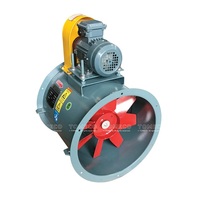 VENTILATEUR AXIAL DE HAUTE QUALITÉ CONNECTÉ PAR TUBE POUR L'ÉLIMINATION DE LA FUMÉE DES PARKINGS