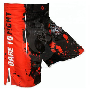 Shorts MMA de Compression de haute qualité pour adultes Cotton Karate Rash Guard Taux de vente entier pour shorts de boxe et MMA de haute qualité - Product Image 3