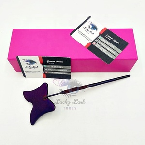 กระจกติดขนตาสแตนเลสแบบแข็งรูปทรงผีเสื้ออุปกรณ์เสริมความงามสั่งติดฉลากได้เอง - Product Image 4