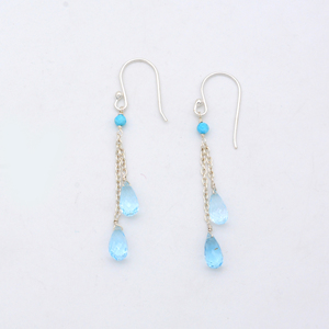 Nouveau Boho 925 argent Sterling pierres précieuses boucles d'oreilles créoles classique bijoux de mariage pierre principale diamant acier inoxydable laiton - Product Image 1