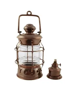 Ancient Oil Lantern Vintage Shaped Lamp With Gold Plated Finishing Design With Brass Metal Hanging Pendant Light In Cheap Prices