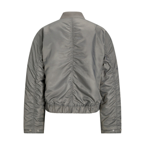 Veste bomber décontractée pour femmes, unie, tendance, slim, nouvelle arrivée, vestes de baseball, fabricant de vêtements, vestes matelassées OEM - Product Image 2