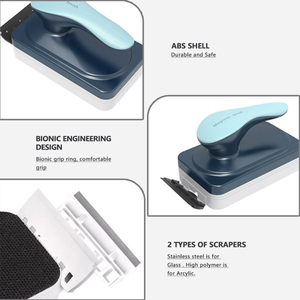 Limpiador Magnético Flotante para Acuarios, Cepillo de Doble Cara, Removedor de Algas, Imán Potente, Mango Ergonómico Autoadhesivo - Product Image 4