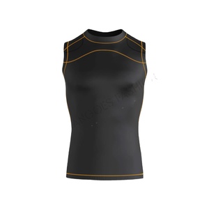 เสื้อกล้ามรัดรูปแบบยูนิเซ็กซ์ ระบายอากาศ แห้งเร็ว ต้านเชื้อแบคทีเรีย ผลิตจากผ้าสแปนเด็กซ์/ไนลอน ช่วยพยุงกล้ามเนื้อ ซับเหงื่อ สำหรับออกกำลังกาย น้ำหนัก 100 กรัม - Product Image 1