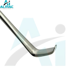 Retractor Langenbeck manual de alta calidad ALMAC para una mayor visibilidad quirúrgica Retracción de tejido de precisión en cirugía general - Product Image 5