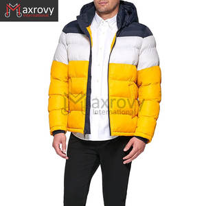 Men's <b>Packable</b> Canvas Puffer <b>Jacket</b> Lightweight Waterproof Breathable Winter Warm Zipper Closure High Quality Fashion - Product Image 6