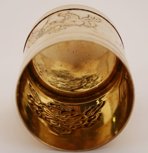 Récipients de stockage de riz en laiton faits à la main Tasses à mesurer en laiton de qualité de luxe meilleure vente vente - Product Image 4