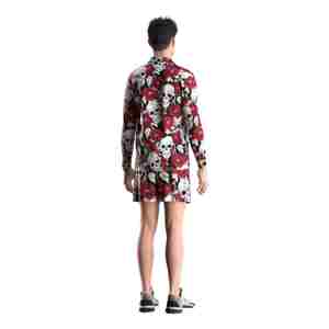 Chemise pour homme, nouveau design, en spandex, imprimée, sur mesure OEM/ODM - Product Image 3