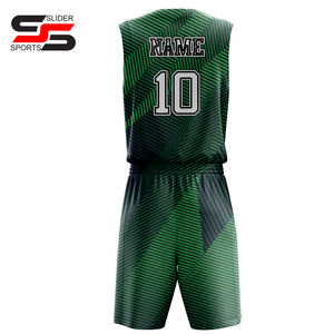 Uniformes de baloncesto bordados para hombres y mujeres, ropa deportiva de fábrica, poliéster, venta al por mayor, camisetas de uniformes de baloncesto - Product Image 6