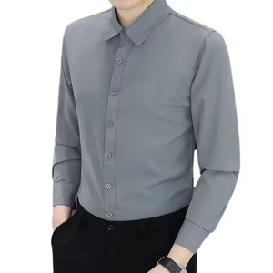 เสื้อเชิ้ตผู้ชายลายสก็อตทันสมัย ผ้าป๊อปลินย้อมเส้นด้าย ป้องกันรอยยับ สำหรับฤดูใบไม้ร่วง รับออกแบบโลโก้ ราคาดีที่สุด คุณภาพสูง เสื้อผ้าบุรุษ BD - Product Image 4