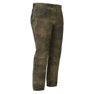 Vêtements neufs personnalisés vêtements traditionnels pour hommes pantalons bavarois/pantalons bavarois décontractés pour hommes en cuir de daim de vache bon marché - Product Image 5
