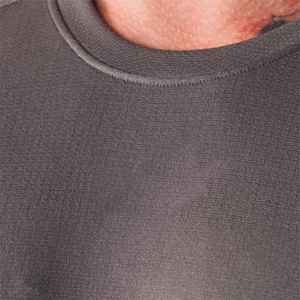 Camiseta de cuello redondo de algodón orgánico para hombre Camiseta de cuello redondo de algodón 100% de gran tamaño con impresión personalizada Moda sostenible - Product Image 5