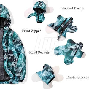 เสื้อแจ็คเก็ตกันลมสำหรับเด็ก เสื้อแจ็คเก็ตน้ำหนักเบาทุกฤดูกาล เสื้อแจ็คเก็ตกันลมสำหรับเด็กสำหรับใช้ในโรงเรียนและกลางแจ้ง - Product Image 4