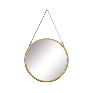 Wholesale Modern High Quality <b>Hanging</b> Metal Wall <b>Mirrors</b> Decorative Wall <b>Mirror</b> Bathroom Bedroom Living Decor Indian Exporter - Product Image 1