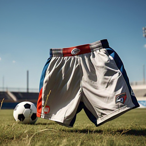 Shorts de football taille élastique pour hommes 100% Polyester Shorts de rugby Football personnalisés Shorts de football pour hommes - Product Image 3